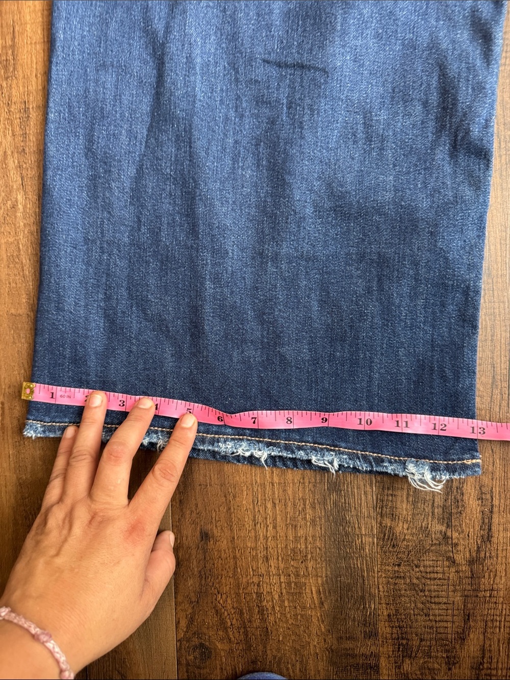 American Eagle Dark Blue wide leg - Picture 9 of 13
